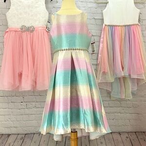 Emily Rose Girls dress pastels